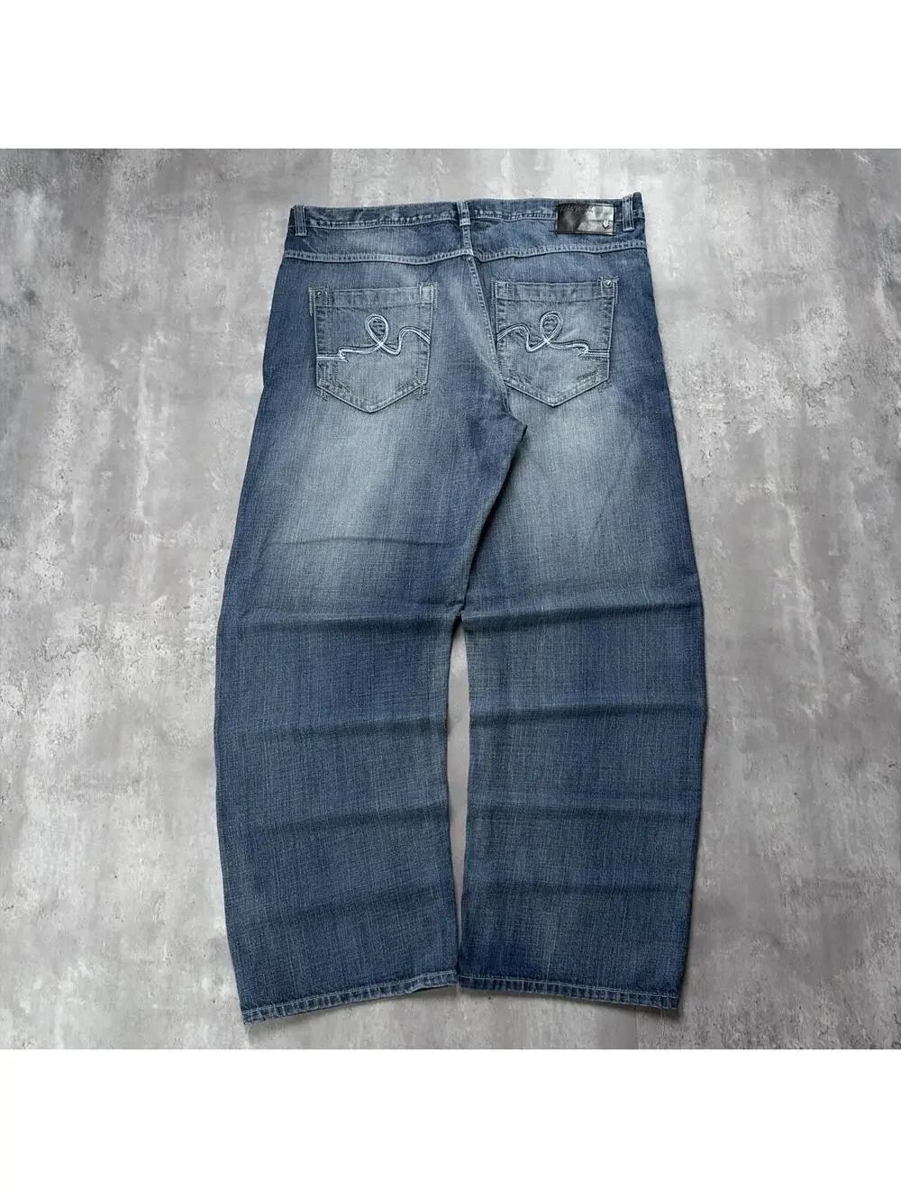 Y2K Ecko Unltd Grunge Baggy Skater Denim Jeans